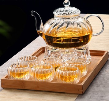 Заварочный чайник Заварочный чайник идеальная демонстрация визуальной красоты цв. . фото 6