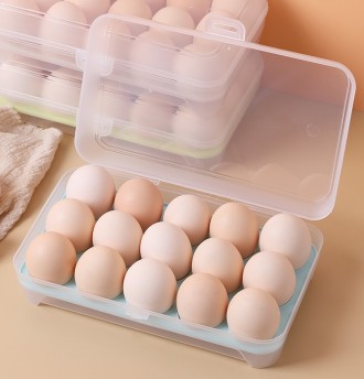 Контейнер-органайзер для зберігання яєць
Контейнер-органайзер для зберігання яєц. . фото 9