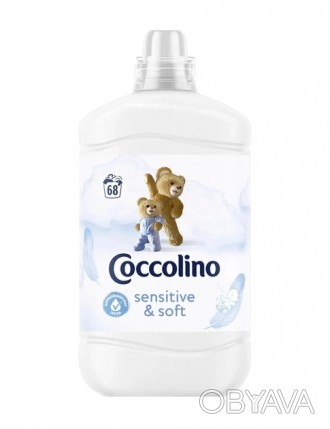 
Ополіскувач для білизни Coccolino Sensetiv Pure 1,7 л. 68 прань, виробництва Ні. . фото 1
