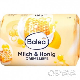 
Тверде мило Milch&Honig Balea 150г, виробництва Німеччина, є ніжним крем-милом . . фото 1