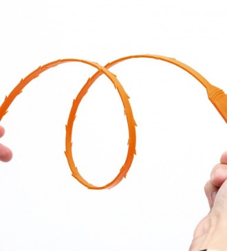 Очиститель сточных труб от волос 14426 64 см оранжевый Очиститель сточных труб о. . фото 4