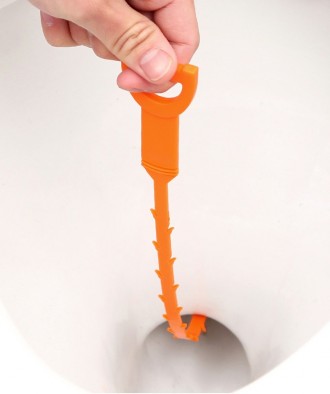 Очиститель сточных труб от волос 14426 64 см оранжевый Очиститель сточных труб о. . фото 8