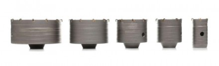Набір кільцевих коронок для бетону SDS Plus і SDS Max TAGRED TA1510 - виготовлен. . фото 8