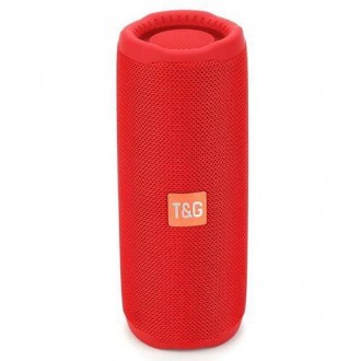 Bluetooth-колонка TG365, з функцією speakerphone, радіо, red. . фото 3