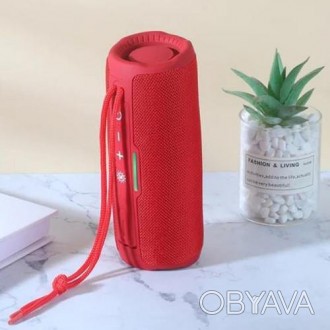 Bluetooth-колонка TG365, з функцією speakerphone, радіо, red. . фото 1