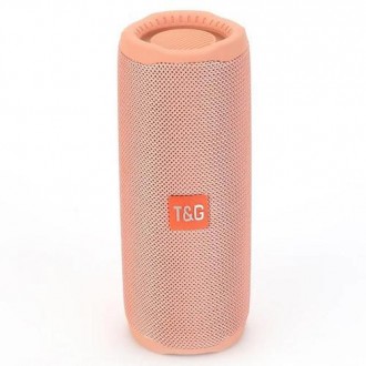 Bluetooth-колонка TG365, з функцією speakerphone, радіо, pink. . фото 3