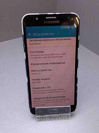 Смартфон Samsung Galaxy J7 SM-J700H має добре продуманий, звичний для телефонів . . фото 2