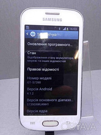 Смартфон, Android 4.1, экран 4", разрешение 800x480, камера 3 МП, память 4 Гб, с. . фото 1