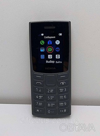 Nokia 105 2023 - мобильный телефон с привлекательным внешним видом и длительным . . фото 1