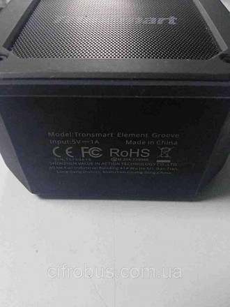 Акустична система Tronsmart Element Groove Bluetooth Speaker Black (322483) Порт. . фото 3