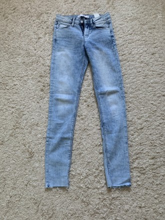 Жіночі джинси скинни . Стан ідеальний. Розмір XS. Довжина 94 см, пот 30 см, поб . . фото 1
