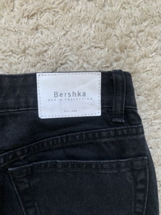 Жіночі джинси мом. Розмір XXS. Стан ідеальний, майже нові. Колір чорний. Довжина. . фото 5