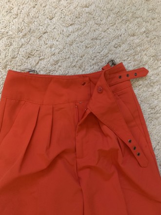 Жіночі літні брюки Bershka. Стан ідеальний, майже нові. Розмір XXS. Довжина 92 с. . фото 4