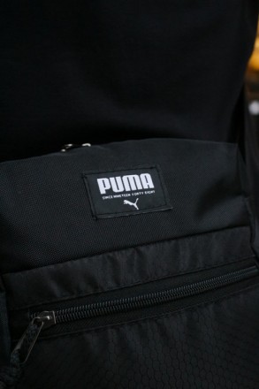 
 
 Барсетка чорна Mod з декоративним пришивним логотипом Puma:
- Розмір: 25 x 1. . фото 5