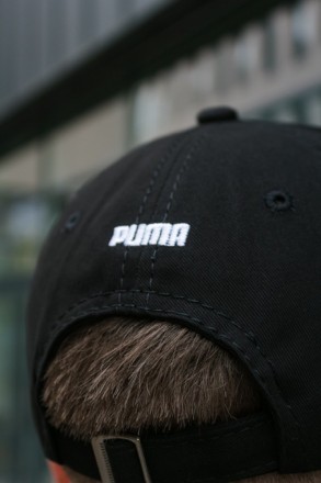 
 
 Кепка Puma чорна (логотип білого кольору):
- Універсальний розмір (регулюєть. . фото 6