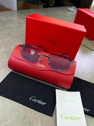 
 
 Солнцезащитные очки Cartier Blue CT0271S
Производитель : Китай 
Размер : 58-. . фото 3