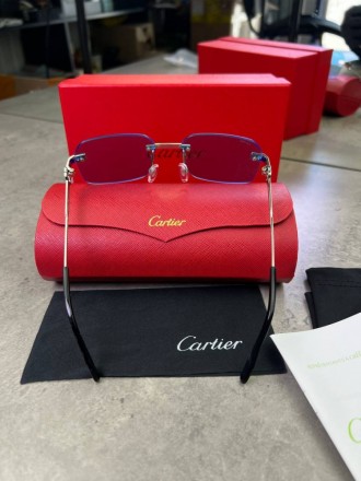 
 
 Солнцезащитные очки Cartier Blue CT0271S
Производитель : Китай 
Размер : 58-. . фото 7