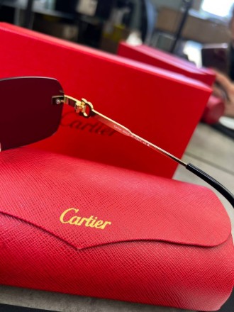
 
 Солнцезащитные очки Cartier Black CT0271S
Производитель : Китай 
Размер : 58. . фото 8
