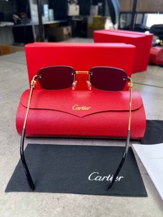 
 
 Солнцезащитные очки Cartier Black CT0271S
Производитель : Китай 
Размер : 58. . фото 6