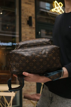 
 
 Городской рюкзак из эко кожи " brown ":
- Размер: 41 см х 29 см х 16 см;
- О. . фото 5