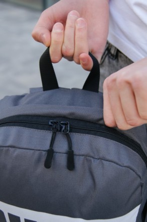 
 
 Рюкзак городской спортивный серый Puma:
- Размер рюкзака 46 см х 30 см х 13 . . фото 6