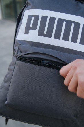
 
 Рюкзак городской спортивный серый Puma:
- Размер рюкзака 46 см х 30 см х 13 . . фото 5