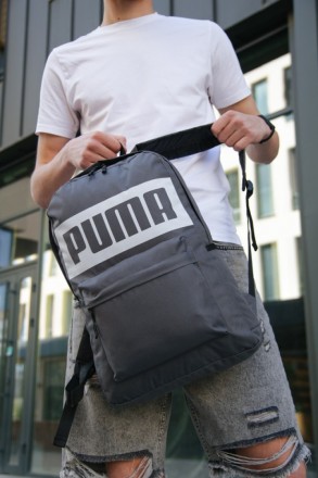 
 
 Рюкзак городской спортивный серый Puma:
- Размер рюкзака 46 см х 30 см х 13 . . фото 3