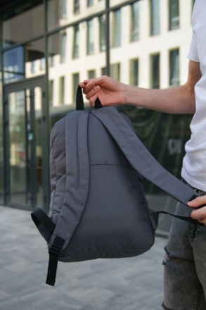 
 
 Рюкзак городской спортивный серый Puma:
- Размер рюкзака 46 см х 30 см х 13 . . фото 11