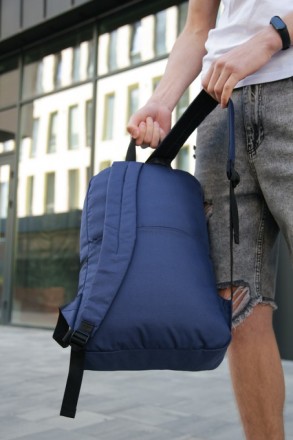 
 
 Рюкзак городской спортивный синий Puma:
- Размер рюкзака 46 см х 30 см х 13 . . фото 6