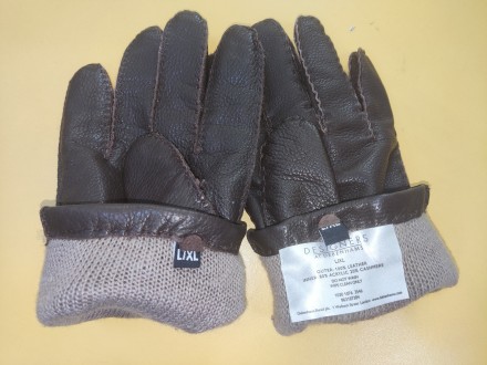 Кожаные перчатки John Rocha designers at Debenhams, на среднюю руку, ширина-11см. . фото 6