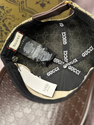 
 
 Кепка Gucci с028
Модель: Gucci 
Материал: Текстиль , козырек из Эко кожи
Раз. . фото 5