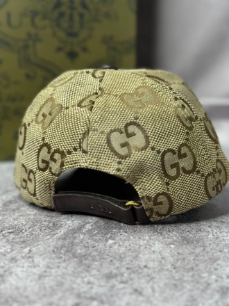 
 
 Кепка Gucci с028
Модель: Gucci 
Материал: Текстиль , козырек из Эко кожи
Раз. . фото 3