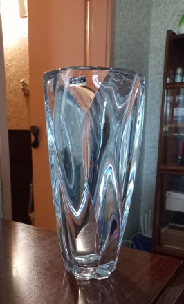 Продаю вазу crystalite Bohemia Barley Twish 30.5 см - в идеальном состоянии, вес. . фото 4