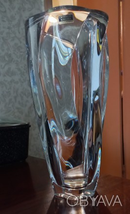 Продаю вазу crystalite Bohemia Barley Twish 30.5 см - в идеальном состоянии, вес. . фото 1