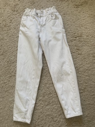 Жіночі джинси білого кольору. Стан ідеальний, майже нові. Розмір S. Довжина 99 с. . фото 2