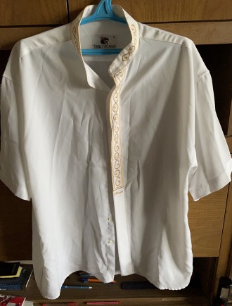 Продам рубашку б/у ,  большого размера,52-54,  размер по запросу точный,почти но. . фото 4