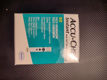 ОПИС
Характеристика
тест-полоски Accu-Chek Instant (Акку-Чек Инстант) вместе с. . фото 3