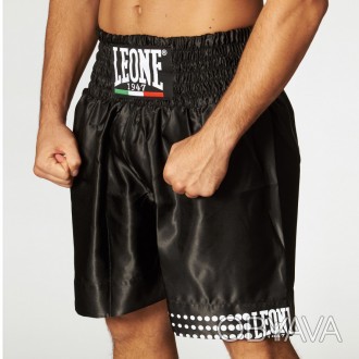 
 Шорти боксерські Leone Boxing Black - це класичний варіант атласних боксерськи. . фото 1