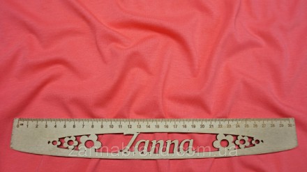  Ткань стрейч-кулир (Супрем) цвет розово-персиковый - легкое, мягкое, прочное, э. . фото 4