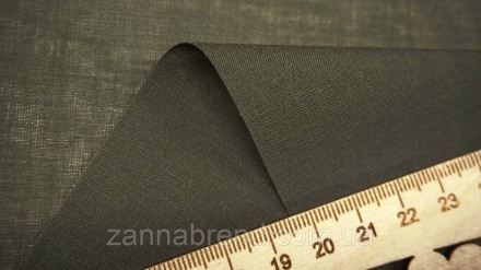  Ткань батист цвет хаки - тонкий и легкий хлопчатобумажный материал, нежный и пр. . фото 3