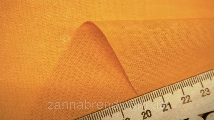  Ткань батист цвет горчичный - тонкий и легкий хлопчатобумажный материал, нежный. . фото 3