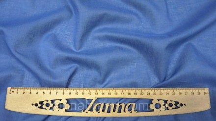  Ткань батист цвет джинс - тонкий и легкий хлопчатобумажный материал, нежный и п. . фото 4