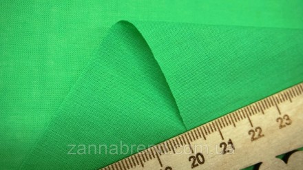  Ткань батист цвет светло-зеленый - тонкий и легкий хлопчатобумажный материал, н. . фото 3