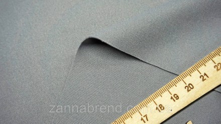  Ткань дайвинг цвет серый (ширина 180 см) - эластичная, мягкая, плотная, приятна. . фото 3