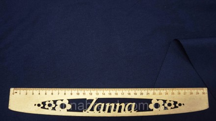  Ткань бенгалин-джинс стрейч цвет темно-синий - является красивой, практичной тк. . фото 5