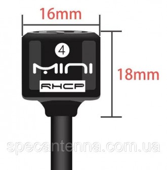 Антена 5.8G FPV 2.8 dBi Lollipop Mini 4 RHCP, RP-SMA, 148 мм.Характеристики:
Діа. . фото 3