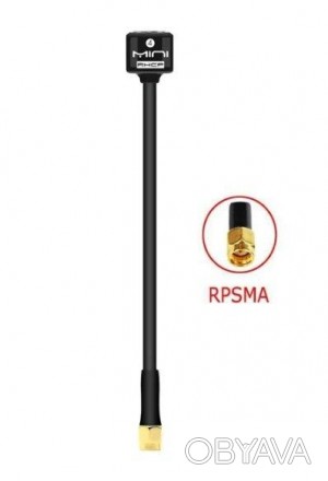 Антена 5.8G FPV 2.8 dBi Lollipop Mini 4 RHCP, RP-SMA, 148 мм.Характеристики:
Діа. . фото 1