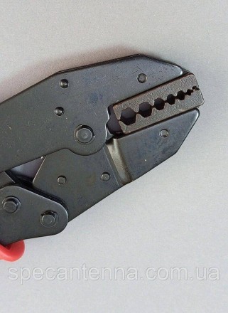 Пресс-клещи кримпер для обжимки коаксиального кабеля RG58 RG59 RG6 RG174.Предназ. . фото 4