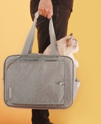  Рюкзак-переноска для собак и кошек отлично подходит для домашних питомцев мален. . фото 9