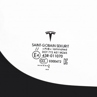 Стекло лобовое Tesla Model 3 Рестайл (от 2021 года) (1820247-00-A)
 
Состояние: . . фото 8